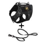 Combi-Deal Pro K9 Harness + Leash Reflective