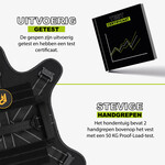 Pro Dog Harness Black Reflective
