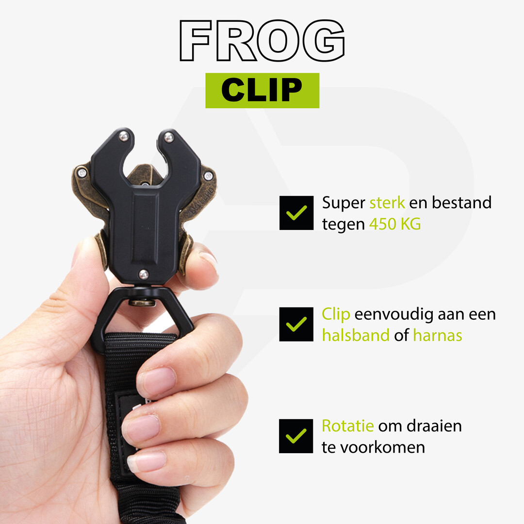 Combi-Deal Pro Halsband + Riem Zwart