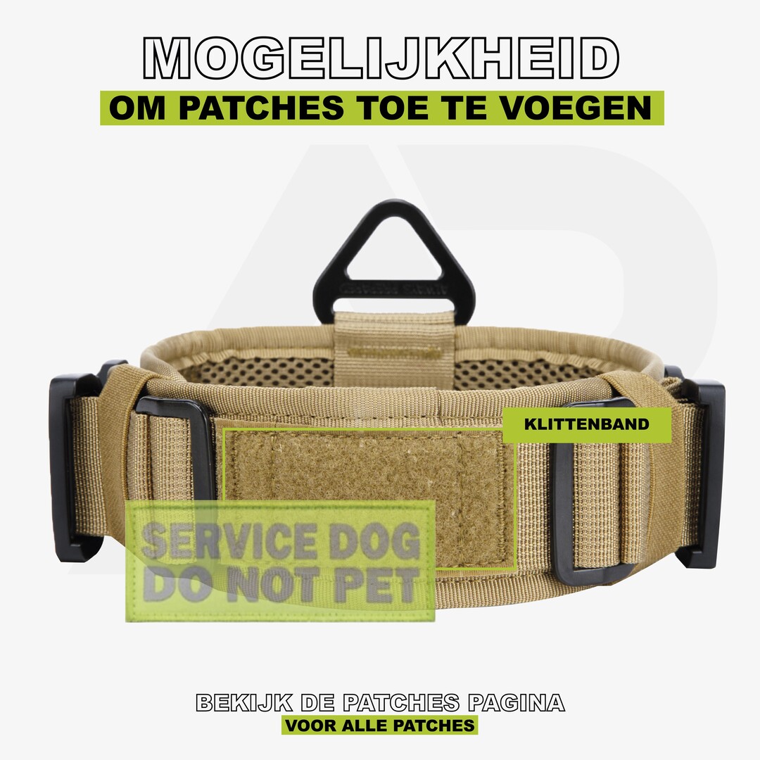 Combi-Deal Pro Halsband + Riem Khaki