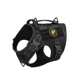 Pro Dog Harness Black Reflective