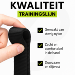 Long Training Line - 5m / 10m / 15m - Black – Anti-twist Clip