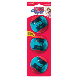 KONG Squeezz Action Ball Red M
