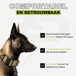 Compact Halsband Khaki Reflecterend