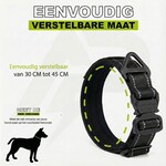 Combi-Deal Compact Halsband + Riem Reflecterend Zwart (PRE-ORDER)