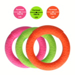 ProGrip Ring – Drijvende Apport- & Trekring van TPR Schuimrubber (Ø 19 cm)