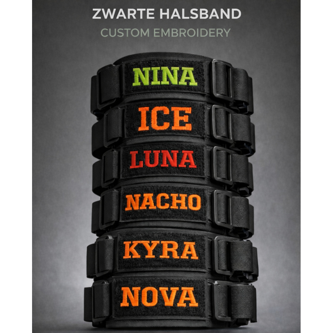 Always Prepared® Collar IDENT – Professional collar with fixed embroidery