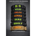 Always Prepared® Halsband IDENT – Professionele halsband met vaste borduring