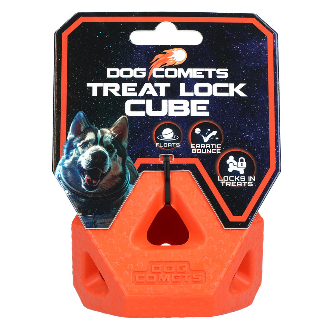 Dog Comets Treat Lock Ball