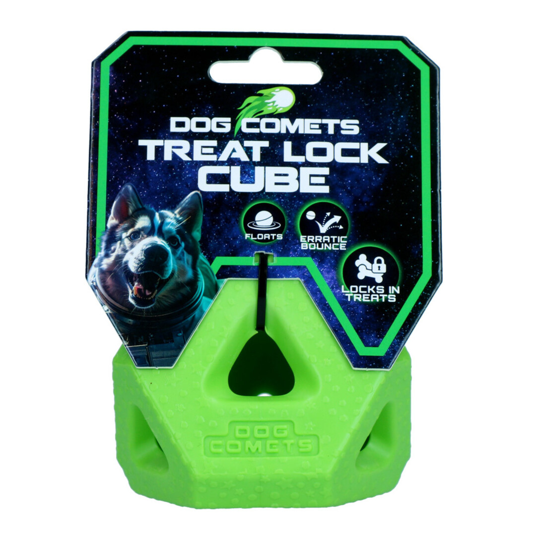 Dog Comets Treat Lock Ball