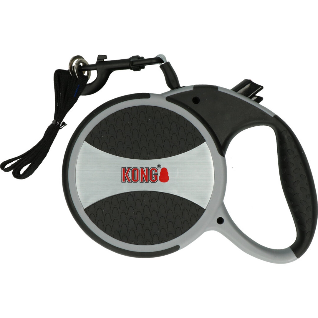 KONG Retractable Leash - Explore Grijs L - 7,5M