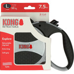 KONG Retractable Leash - Explore Grijs L - 7,5M