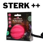 Meteor bal met touw pink