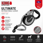 KONG Retractable Leash - Ultimate Grijs 5M