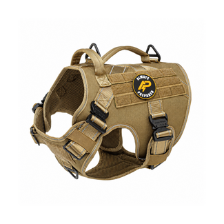 Pro Dog Harness Khaki Reflective