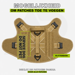 Combi-Deal Pro Harness + Leash Khaki Reflective