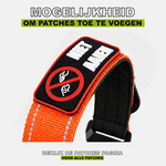 Combi-Deal Compact Halsband + Riem Reflecterend Oranje