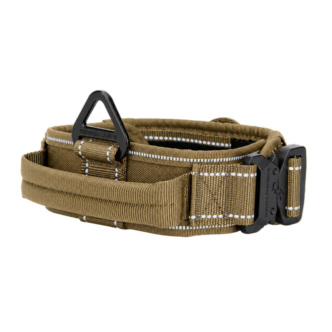 Pro Halsband Khaki Reflecterend