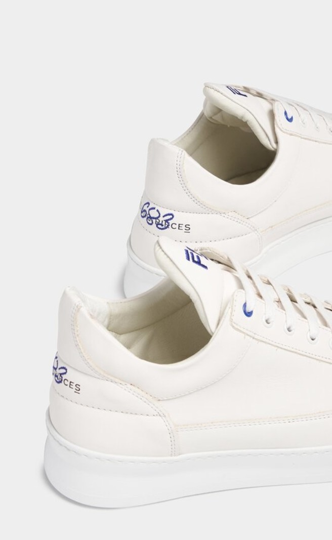 Low Top Plain 683 Organic White - Reissue
