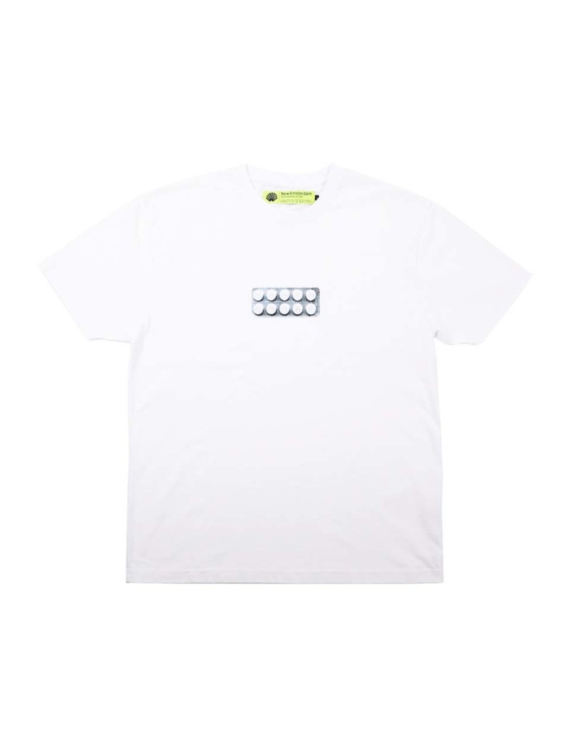 New Amsterdam Surf Association Day After Tee White