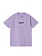 Carhartt WIP S/S Multi Star Script T-Shirt Soft Lavender Mizar