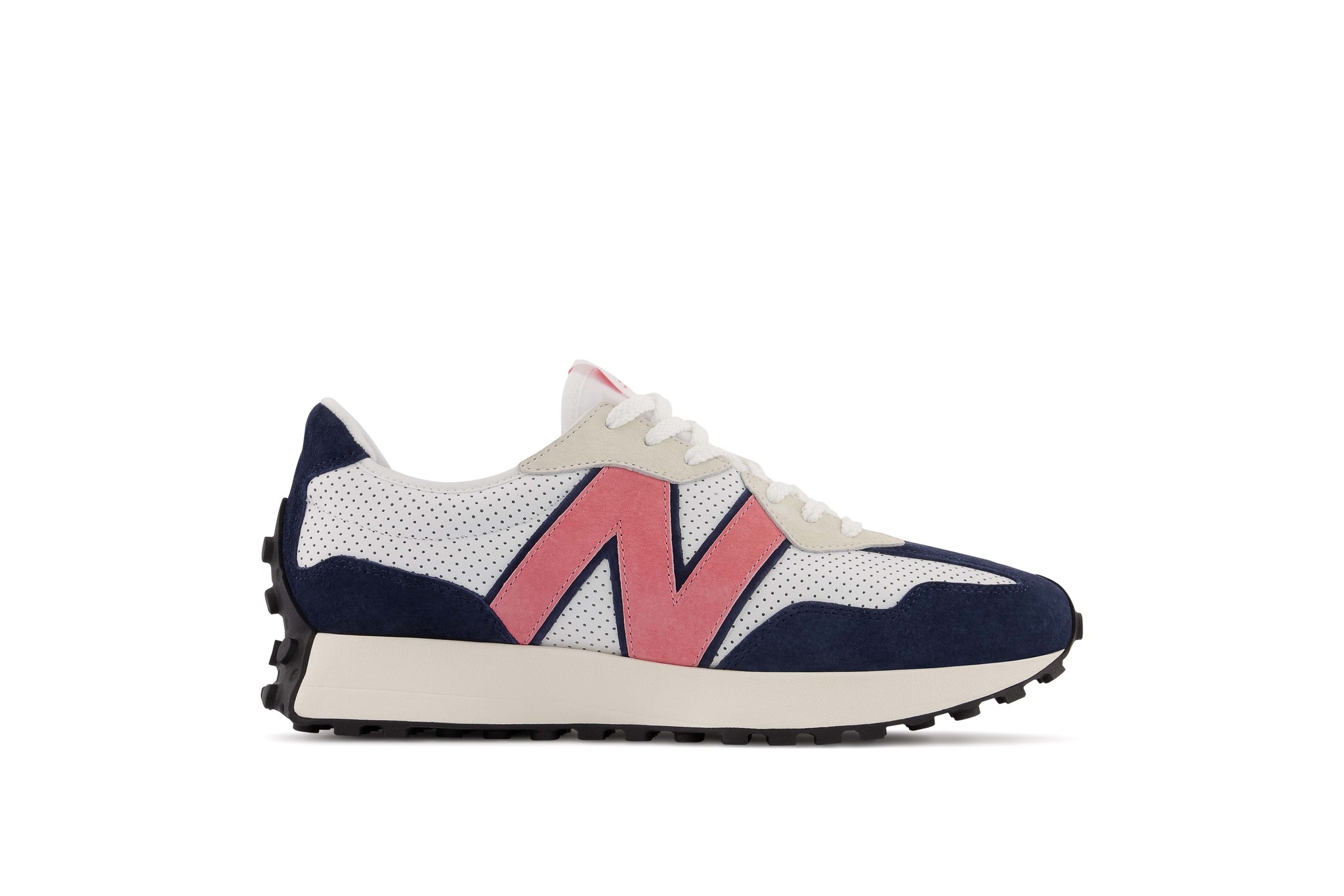 327 White Navy Natural Pink - Reissue