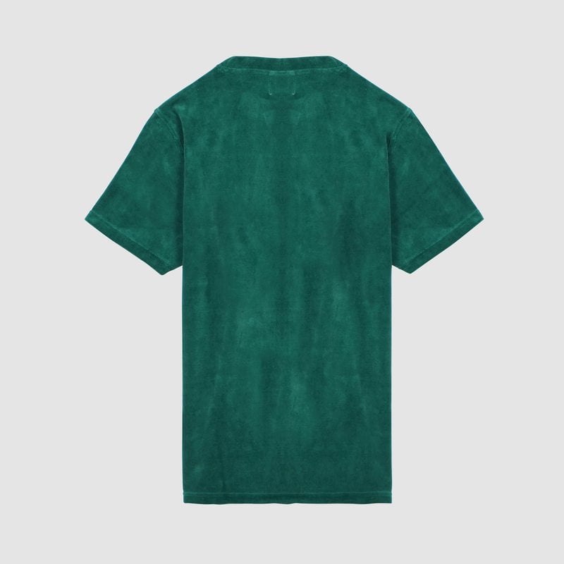 Arte Antwerp Tsai Velvet T-Shirt Green