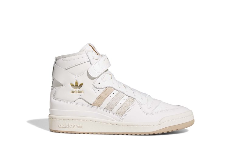 Adidas Forum 84 Hi Cloud White Magic Beige Aluminium - Reissue