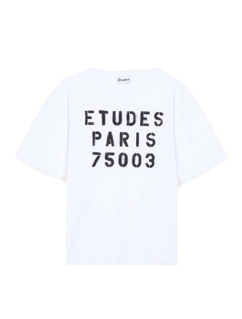 Etudes Spirit Stencil T-Shirt White