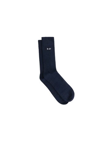 OLAF Studio Mini Logo Socks Navy