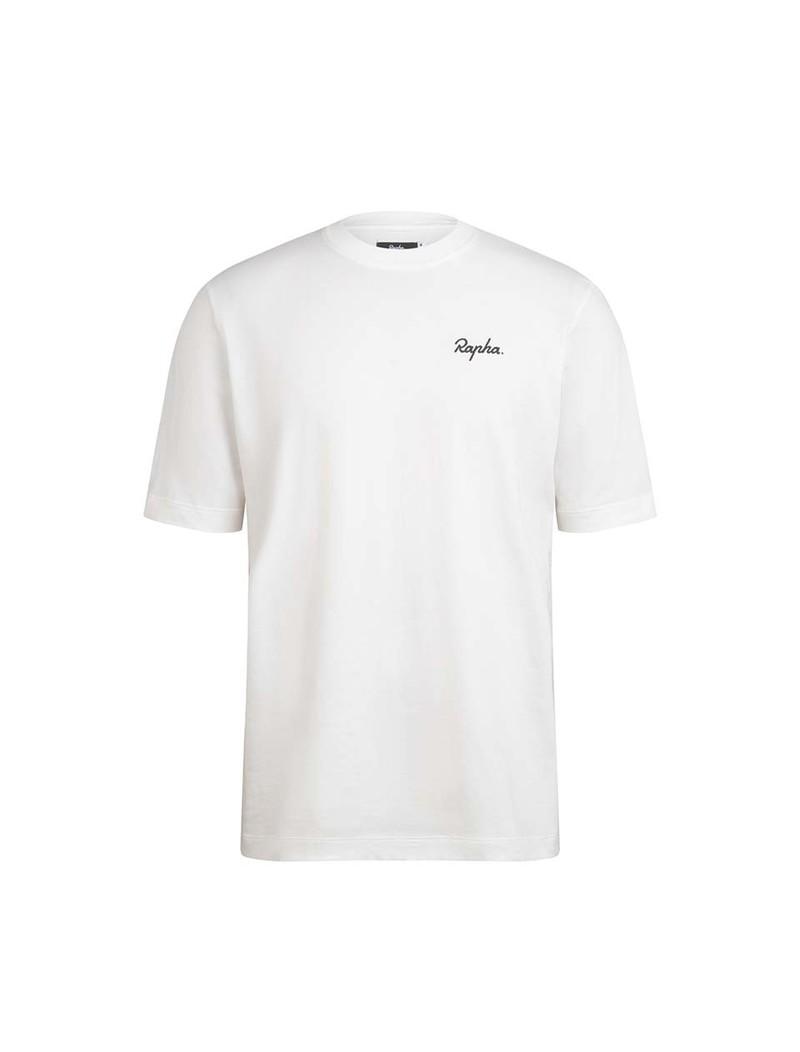 Rapha Logo T-Shirt White Black