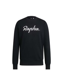 Rapha Logo Sweatshirt Black White