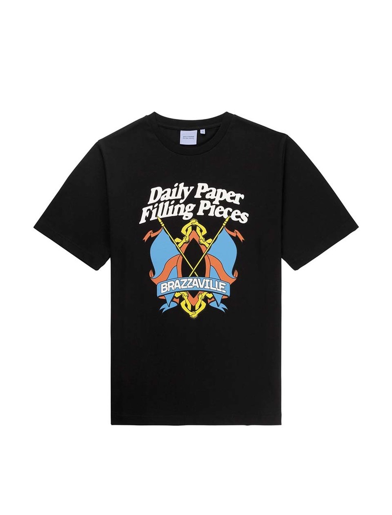 Daily Paper DP x FP Flag T-Shirt Black