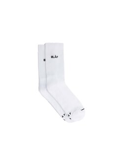 OLAF Mini Logo Socks White Black
