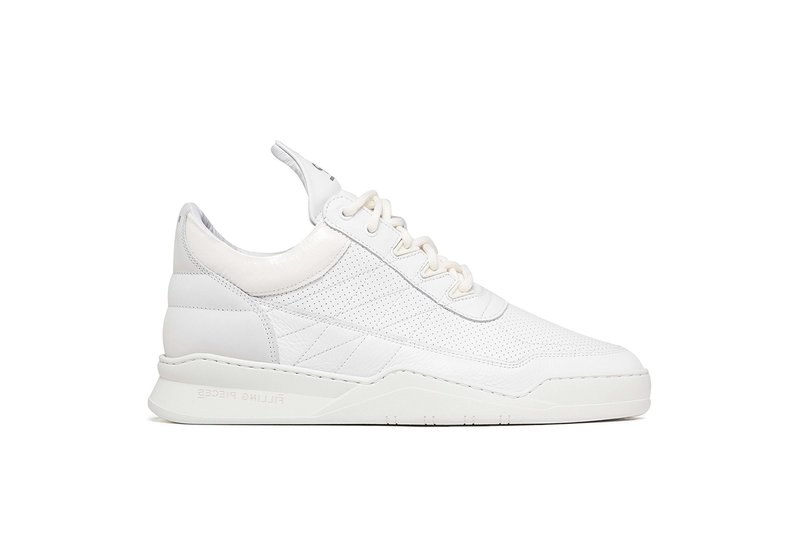 Filling Pieces Low Top Ghost Tweek All White