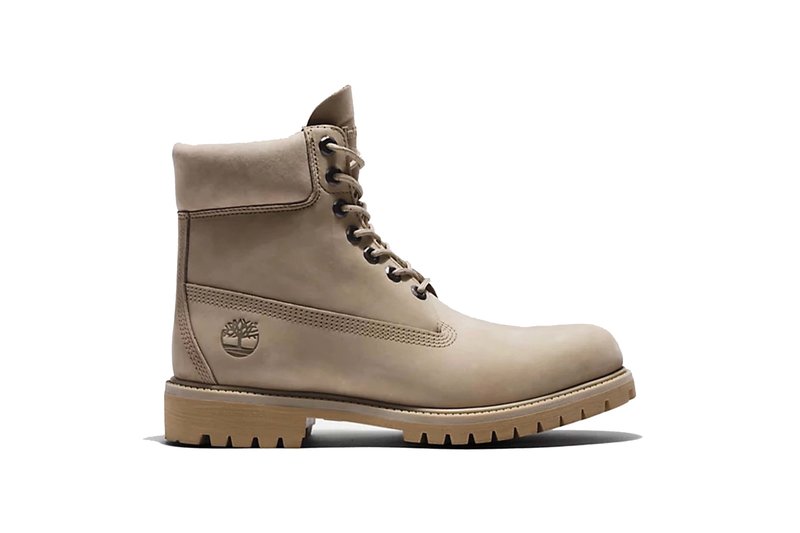 Timberland Premium 6 Inch Waterproof Boot Light Brown Nubuck