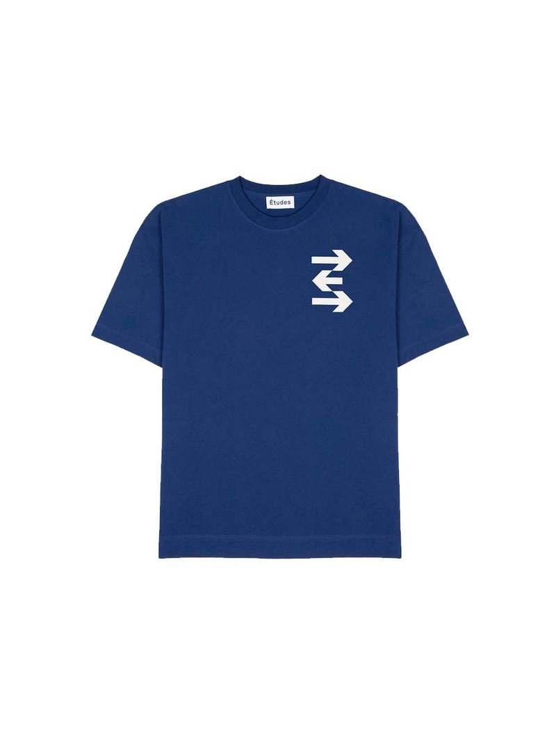 Etudes Spirit Arrows T-Shirt DK Blue