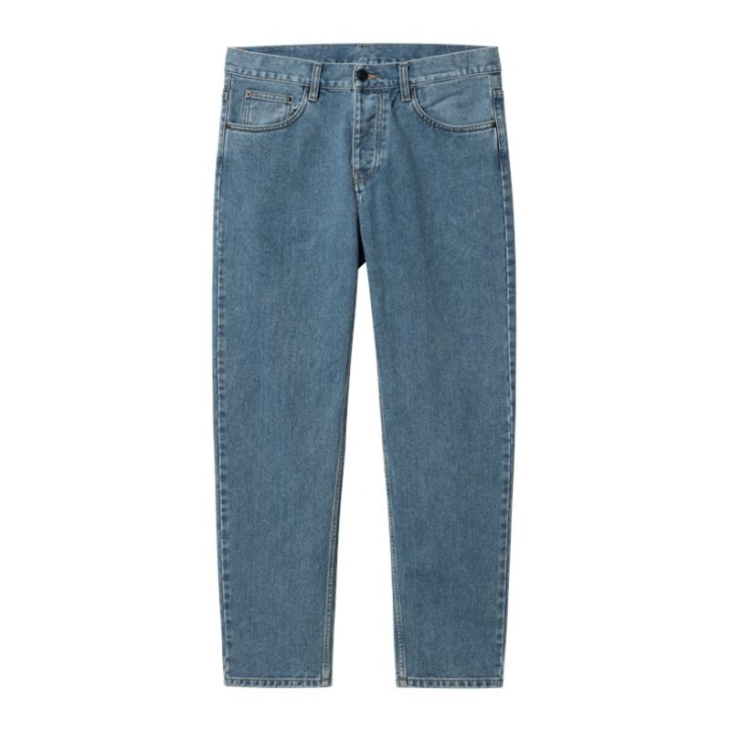 Carhartt WIP Newel Pant Maitland Denim Blue Stone Bleached