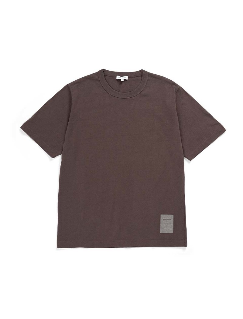 Norse Projects Holger Tab Series SS Heathland Brown