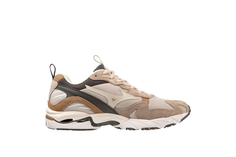 Mizuno Wave Rider 10 Silver Cloud Snow White  Tiger's Eye