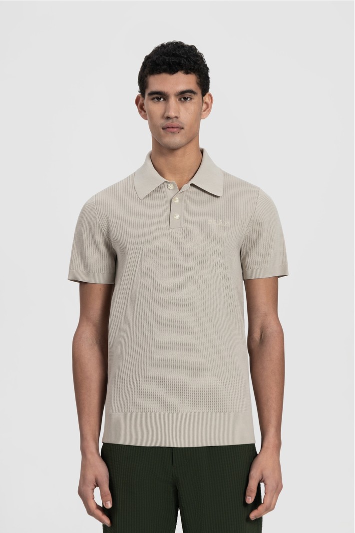 OLAF Lightweight SS Polo Cement