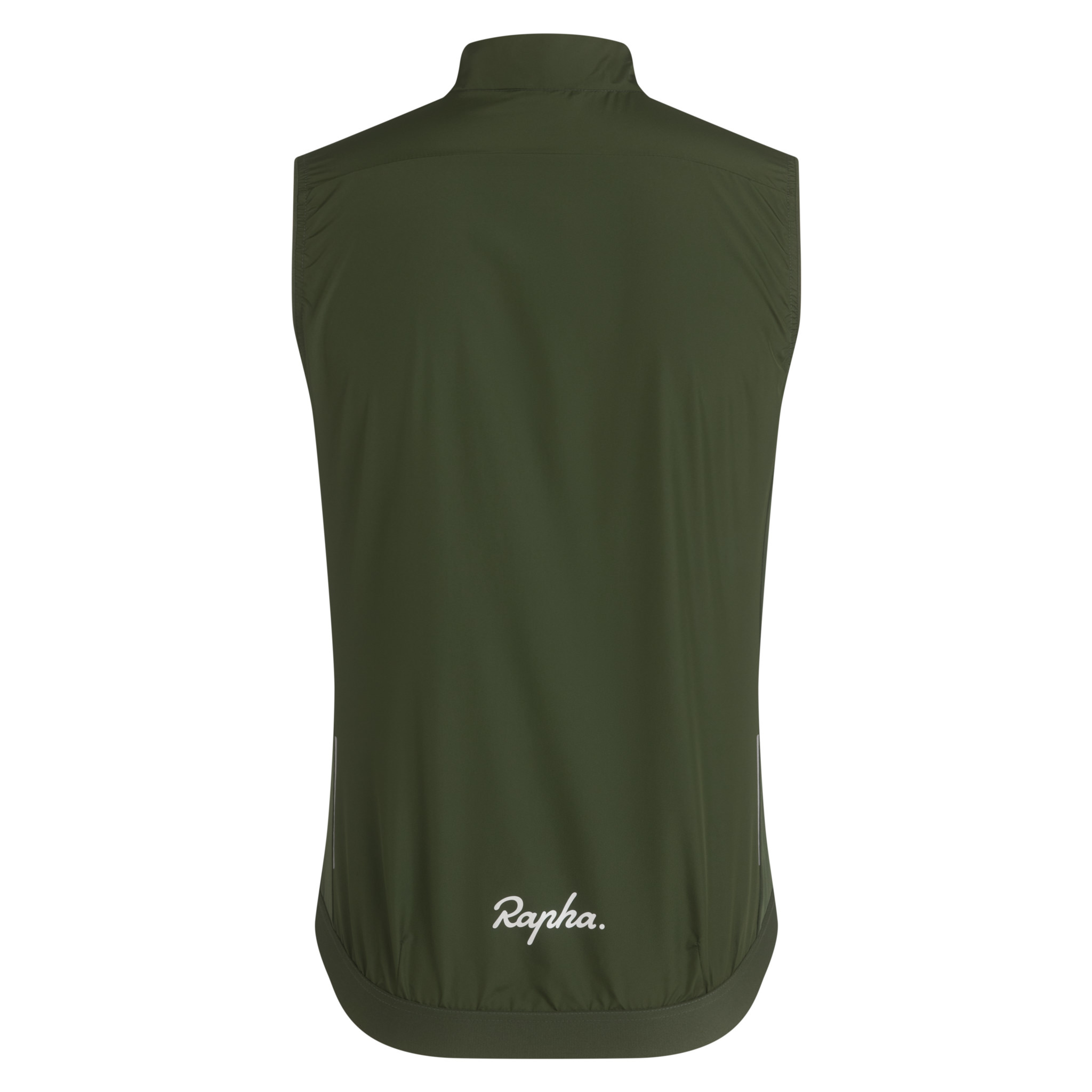 Rapha Core Gilet Deep Olive Green White