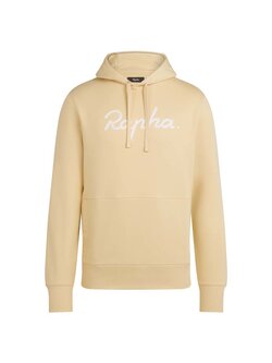 Rapha Logo Pullover Hoodie Sand Off White