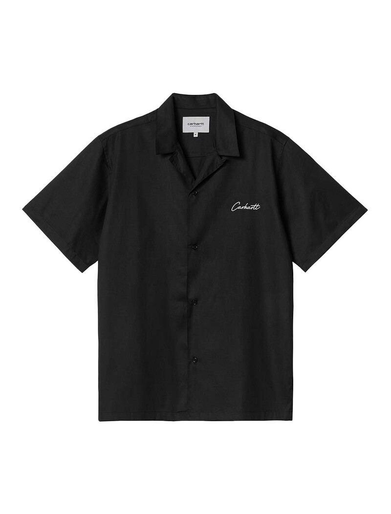 Carhartt WIP S/S Delray Shirt Black Wax