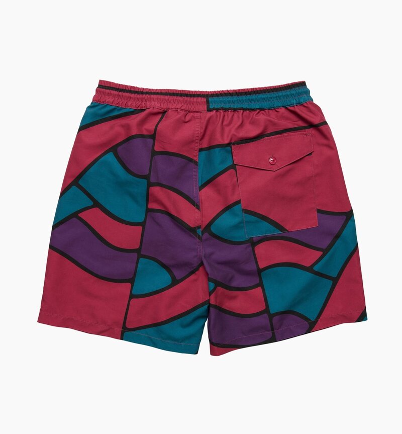 By Parra Mountain Waves Swim Shorts Multi