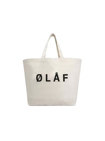 OLAF Large Tote Bag Off White