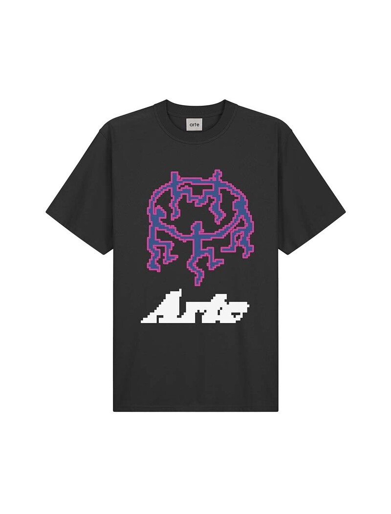 Arte Antwerp Tommy Pixel Dancers T-Shirt Black