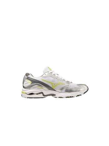 Mizuno Wave Rider 10 White Sunny lime Silver