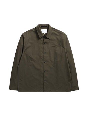 Norse Projects Carsten Solotex Twill LS Beech Green