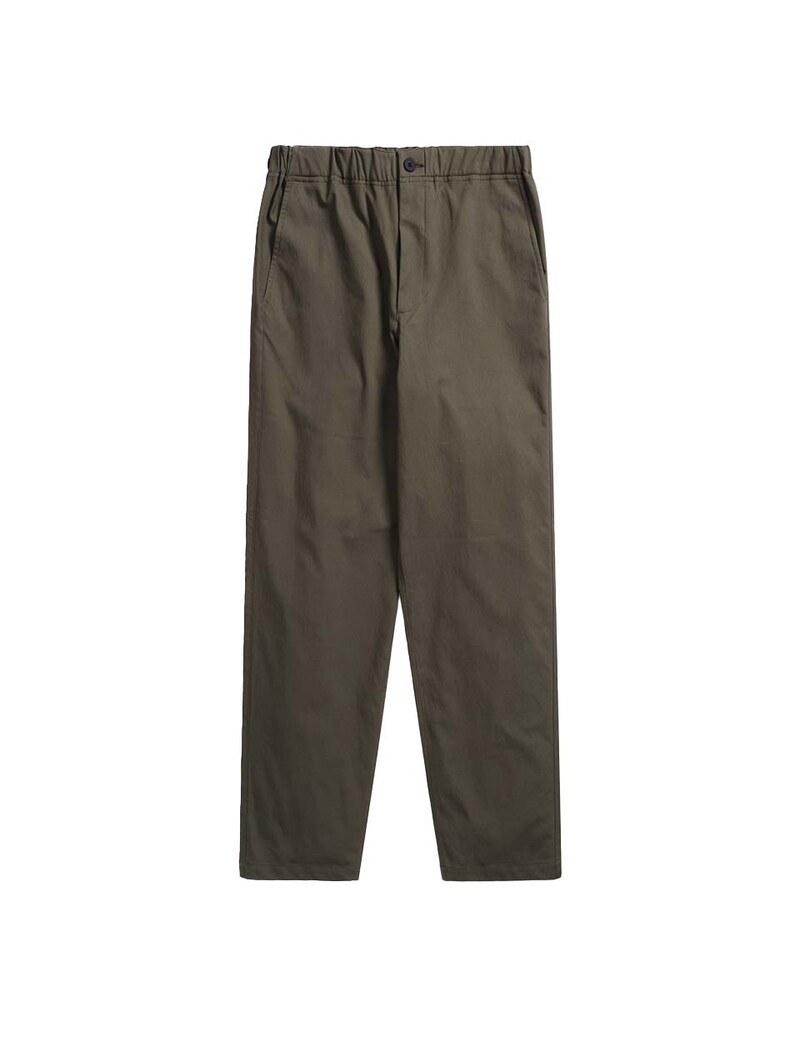 Norse Projects Ezra Relaxed Solotex Twill Trouser Beech Green